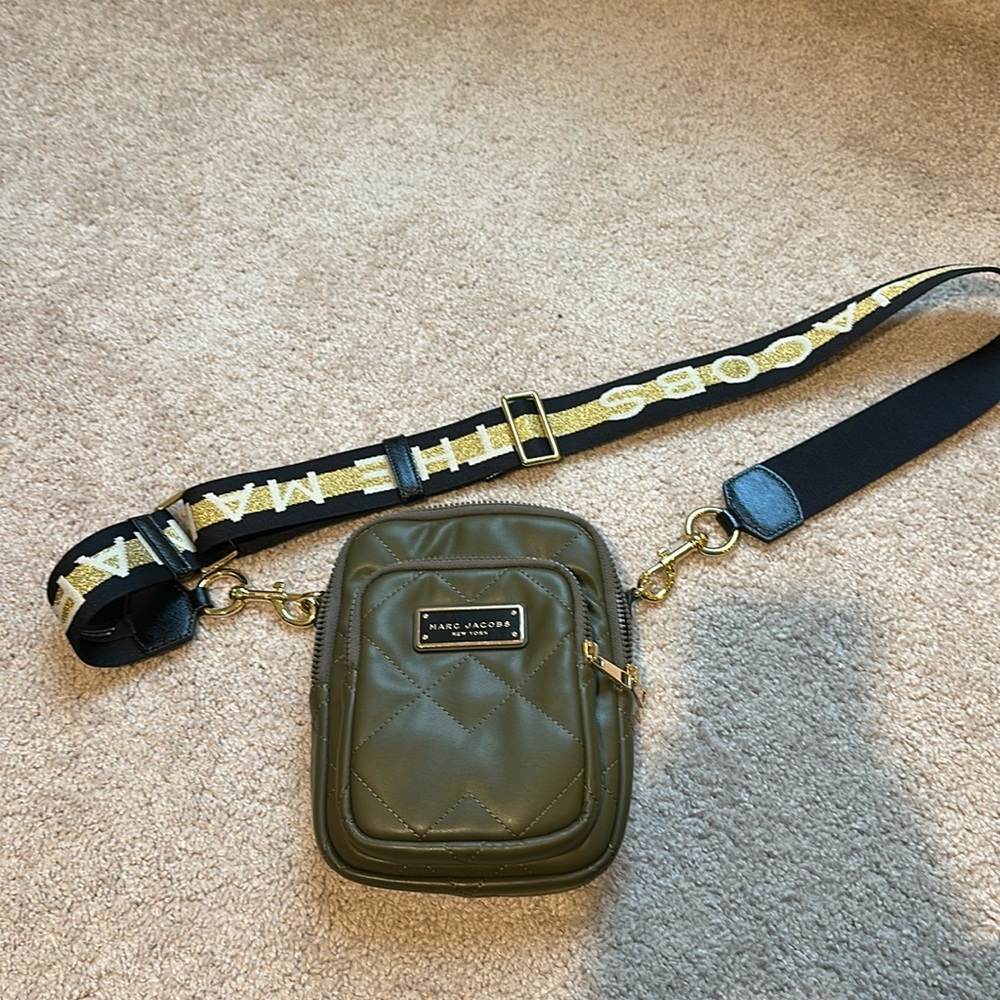Marc Jacob’s Quilted Bag with an upgraded Marc Jacob’s strap
